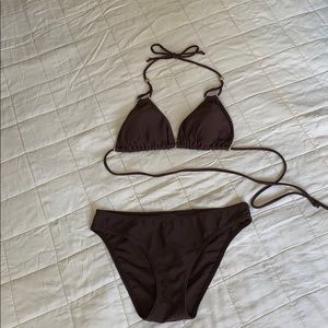 Lascana brown bikini